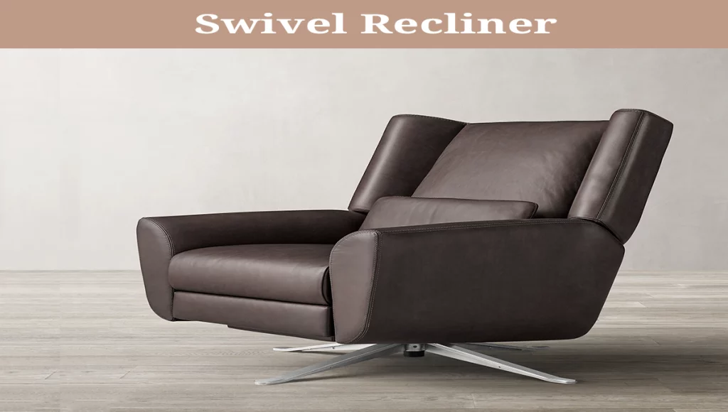 Swivel recliner