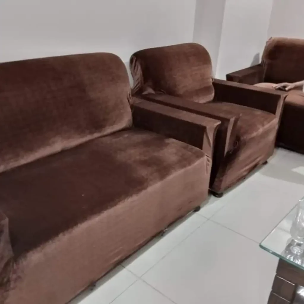 velvet fabric sofa cover