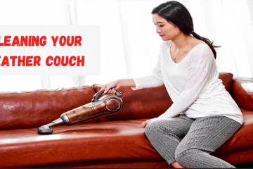 leather couch cleaning process