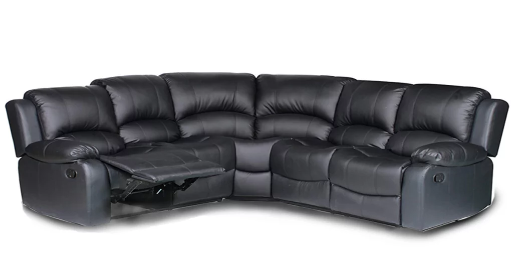 Divano Classic And Traditional Reclining Sectional Sofa