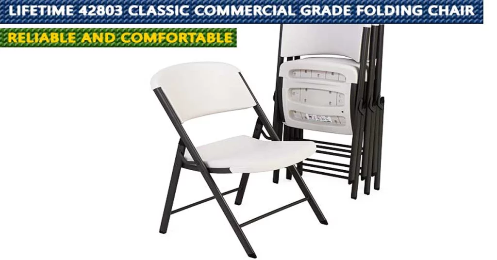 Lifetime 42803 Classic Commercial Grade Folding Chair