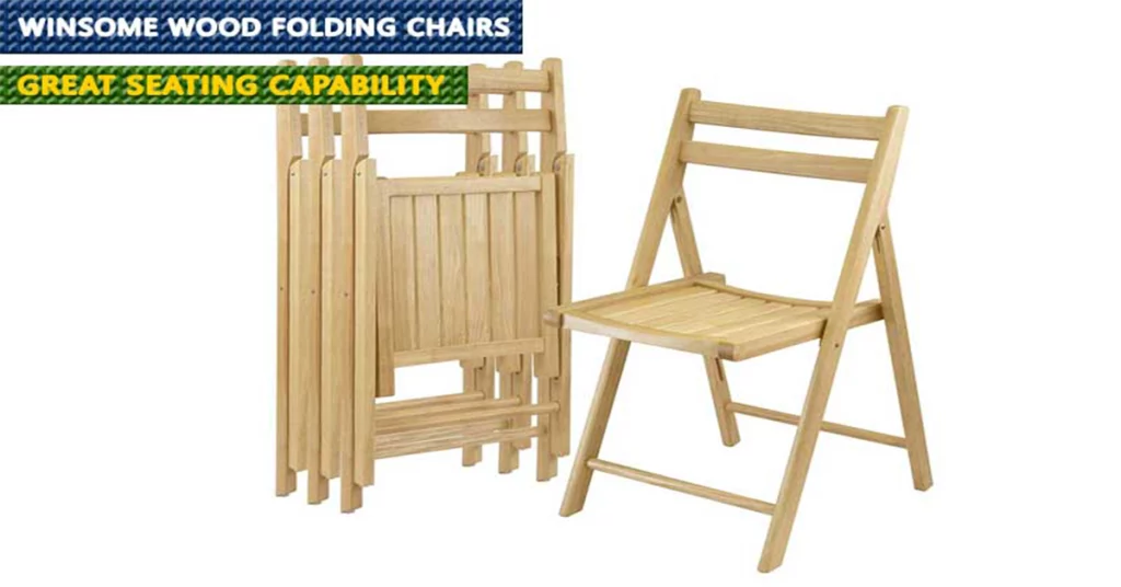 Winsome Wood Folding Chairs
