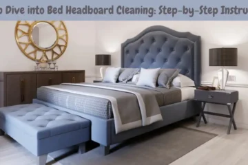 how to clean a bed headboard