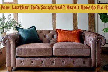 how to remove scratches from a leather sofa