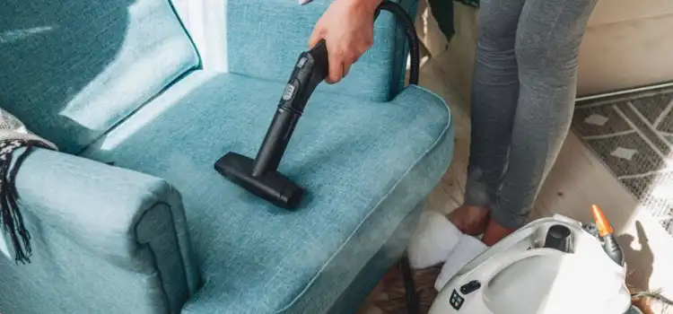 steam cleaning a recliner