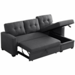 devion furniture contemporary reversible sectional sofa